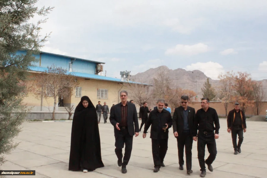 بازدید دکتر زمانی، رئیس دانشگاه ملی مهارت از آموزشکده تربت‌حیدریه خراسان رضوی 3