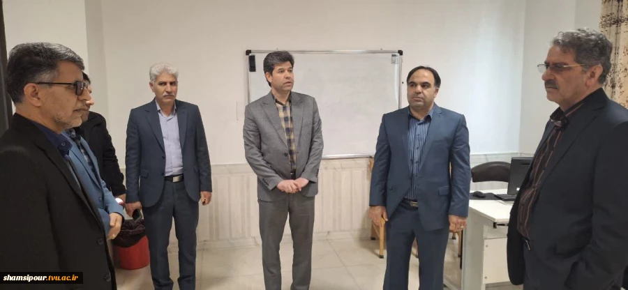 بازدید رئیس دانشگاه ملی مهارت از آموزشکده گناباد خراسان رضوی 5