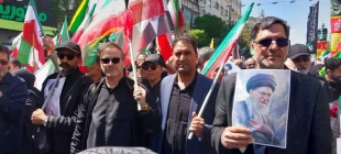 حضور بسیج کارکنان دانشگاه ملی مهارت همراه با بسیج کارکنان وزارت علوم در مراسم گرامیداشت اربعین امام شهید امت 2