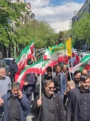 حضور بسیج کارکنان دانشگاه ملی مهارت همراه با بسیج کارکنان وزارت علوم در مراسم گرامیداشت اربعین امام شهید امت 3