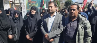 حضور پر شور دانشگاهیان دانشگاه ملی مهارت در آیین چهلمین روز شهادت رهبر شهید، قائد امت، همگام با مردم سراسر کشور 10