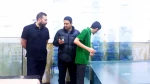 بازدید مهندس هوشیاری به همراه معاون دانشجویی و فرهنگی از کارگاه شیشه بری دانشجویان جهادگر دانشکده شهید شمسی پو 17