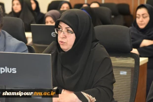 نشست رئیس و هیئت رئیسه دانشگاه با کارکنان سازمان مرکزی به مناسبت سال نو 3
