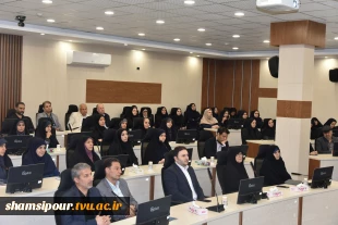 نشست رئیس و هیئت رئیسه دانشگاه با کارکنان سازمان مرکزی به مناسبت سال نو 9