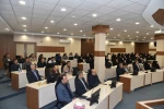 نشست رئیس و هیئت رئیسه دانشگاه با کارکنان سازمان مرکزی به مناسبت سال نو 10