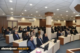نشست رئیس و هیئت رئیسه دانشگاه با کارکنان سازمان مرکزی به مناسبت سال نو 10