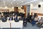 نشست رئیس و هیئت رئیسه دانشگاه با کارکنان سازمان مرکزی به مناسبت سال نو 12