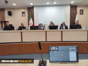 دومین جلسه برخط رئیس دانشگاه ملی مهارت با نماینده‌های کارمندان در استان‌های استان‌های خراسان شمالی، کرمان، یزد، آذربایجان غربی و کرمانشاه 2