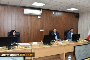 برگزاری جلسه نقش‌آفرینی دانشگاه در بازسازی و تاب‌آوری اجتماعی پس از جنگ تحمیلی رمضان 5