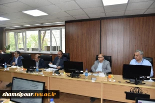 برگزاری جلسه نقش‌آفرینی دانشگاه در بازسازی و تاب‌آوری اجتماعی پس از جنگ تحمیلی رمضان 6