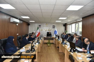رئیس دانشگاه ملی مهارت در هفتمین جلسه شورای دانشگاه:
نیاز امروز دانشگاه، بهره مندی از مدیرانی با نگاه علمی، آموزشی و پژوهشی است / ما دانشگاهیان باید در راستای حفظ و تقویت سرمایه اجتماعی بوجود آمده طی مدت جنگ تلاش کنیم. 2