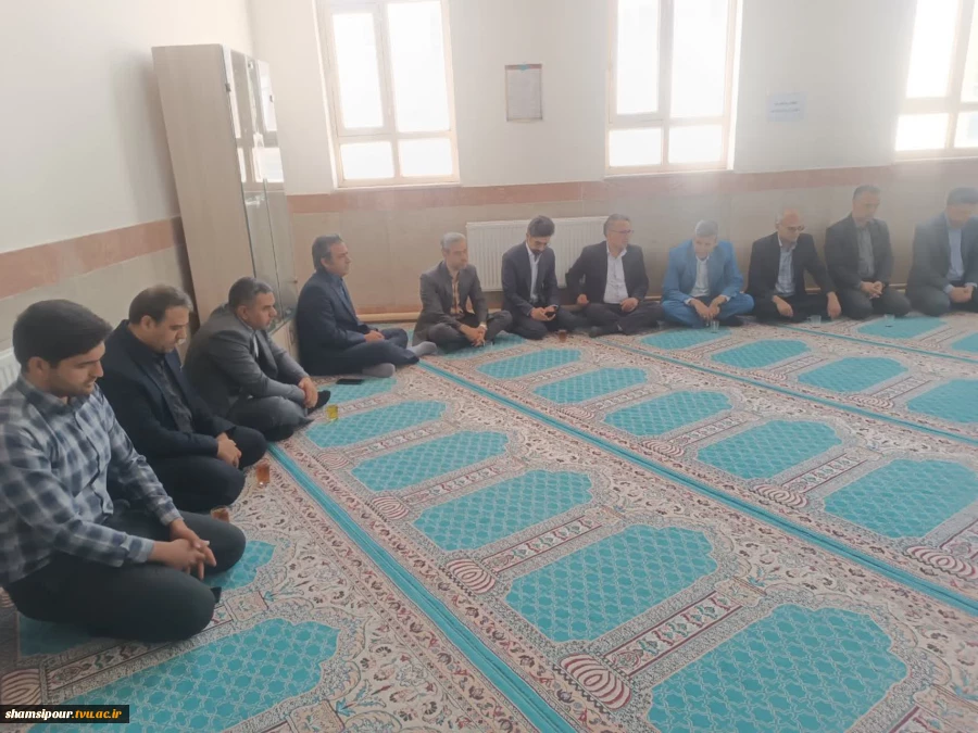 دیدار صمیمی رئیس دانشگاه ملی مهارت با کارکنان واحد استانی خراسان جنوبی 5