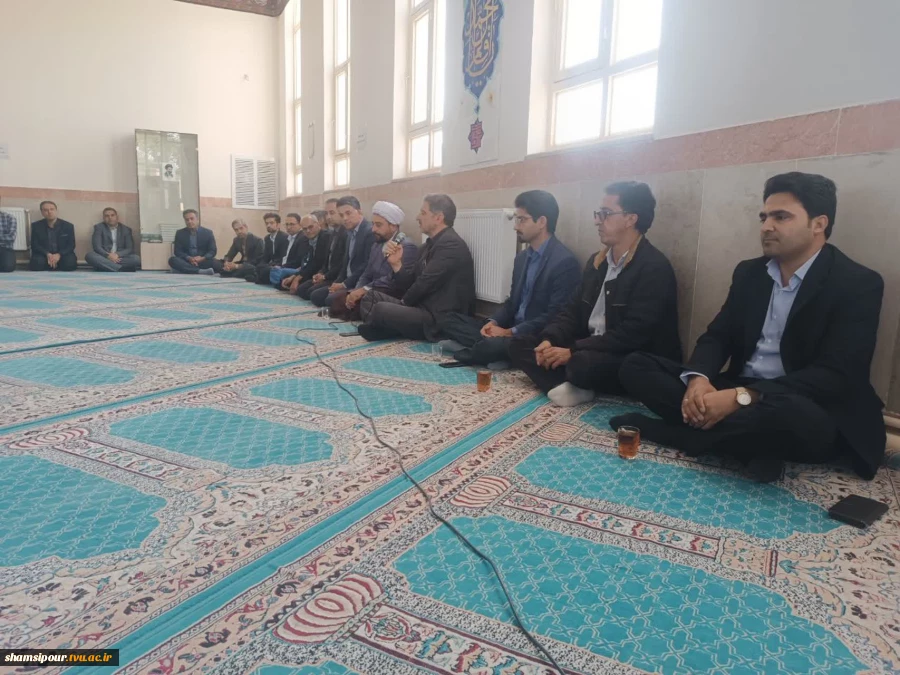 دیدار صمیمی رئیس دانشگاه ملی مهارت با کارکنان واحد استانی خراسان جنوبی 7