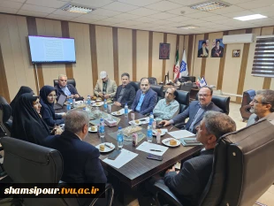 با حضور رئیس دانشگاه ملی مهارت برگزار شد؛
پنجمین جلسه شورای چاپ و نشر دانشگاه ملی مهارت 3
