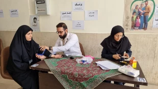 طرح غربالگری سلامت در دانشکده؛ سنجش فشار خون، قند خون و توزیع ویتامین D در هفته سلامت 1405 9