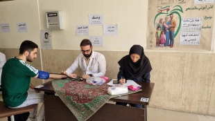 طرح غربالگری سلامت در دانشکده؛ سنجش فشار خون، قند خون و توزیع ویتامین D در هفته سلامت 1405 10