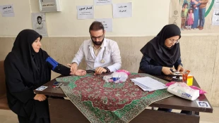 طرح غربالگری سلامت در دانشکده؛ سنجش فشار خون، قند خون و توزیع ویتامین D در هفته سلامت 1405 14