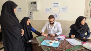 طرح غربالگری سلامت در دانشکده؛ سنجش فشار خون، قند خون و توزیع ویتامین D در هفته سلامت 1405 15