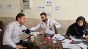 طرح غربالگری سلامت در دانشکده؛ سنجش فشار خون، قند خون و توزیع ویتامین D در هفته سلامت 1405 16