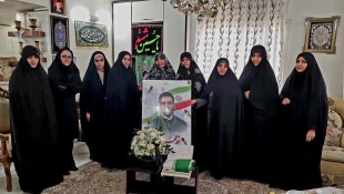 دیدار رئیس دانشکده شهید شمسی‌پور در جمع خانواده  دانشجوی شهید مهدی حسینی؛ 
  روایت ایثار و پایداری 2