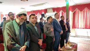 آیین تجدید میثاق با خانواده‌های شهدای والا مقام جنگ رمضان به مناسبت  بزرگداشت روز شهدای خدمت در دانشکده شهید شمسی پور 16