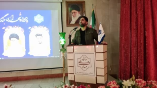 آیین تجدید میثاق با خانواده‌های شهدای والا مقام جنگ رمضان به مناسبت  بزرگداشت روز شهدای خدمت در دانشکده شهید شمسی پور 17