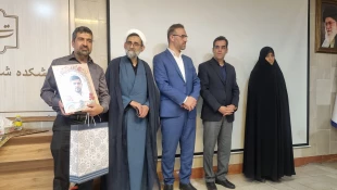آیین تجدید میثاق با خانواده‌های شهدای والا مقام جنگ رمضان به مناسبت  بزرگداشت روز شهدای خدمت در دانشکده شهید شمسی پور 20