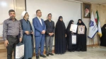 آیین تجدید میثاق با خانواده‌های شهدای والا مقام جنگ رمضان به مناسبت  بزرگداشت روز شهدای خدمت در دانشکده شهید شمسی پور 25