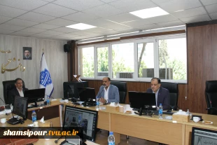برگزاری نشست وبیناری هم‌اندیشی هیئت رئیسه دانشگاه با اعضای هیئت علمی 3