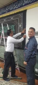 سیاه‌پوشی دانشکده شهید شمسی‌پور در آستانه ماه محرم 5