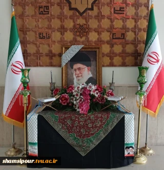فضا سازی محیطی در آستانه تشییع پیکر رهبر شهید انقلاب حضرت آیت الله خامنه ای 
ــــــــــــــ