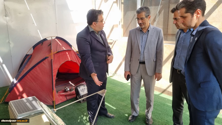 بازدید معاون آموزشی دانشگاه ملی مهارت از دانشکده شهید شمسی پور؛
   تأکید بر  ارتقای کیفیت آموزش ، توسعه زیر ساخت ها و بهبود شرایط آموزشی دانشجویان 7