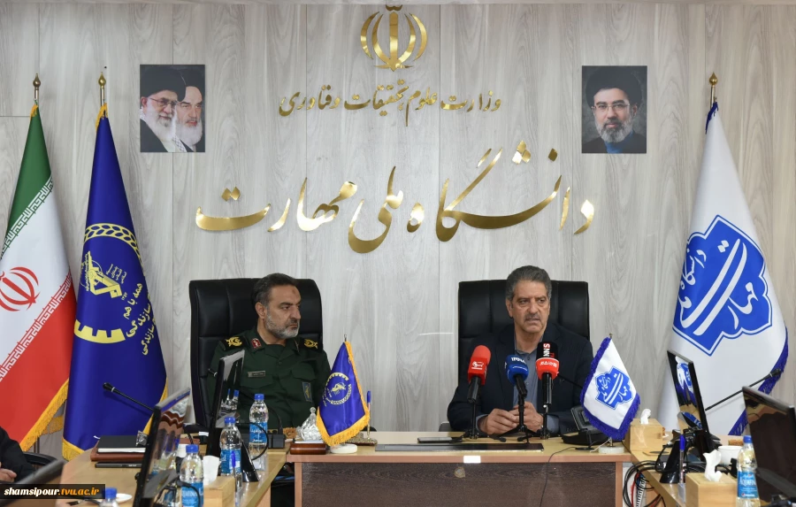 تفاهم‌نامه همکاری دانشگاه ملی مهارت و سازمان بسیج سازندگی به امضا رسید 9