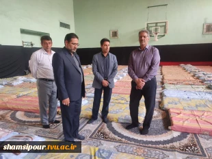 بازدید میدانی دکتر زمانی از روند آماده‌سازی مراکز جهت میزبانی از زائران مراسم وداع و تشییع رهبر شهید 3