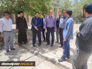 بازدید میدانی دکتر زمانی از روند آماده‌سازی مراکز جهت میزبانی از زائران مراسم وداع و تشییع رهبر شهید 4