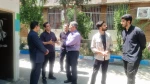 در آستانه برگزاری مراسم باشکوه وداع و تشییع پیکر مطهر رهبر معظم انقلاب،
 دکتر زمانی از روند آماده‌سازی موکب و محل اسکان زائران در دانشکده شهید شمسی‌پور بازدید کرد.
 7