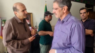 در آستانه برگزاری مراسم باشکوه وداع و تشییع پیکر مطهر رهبر معظم انقلاب،
دکتر زمانی از روند آماده‌سازی موکب و محل اسکان زائران در دانشکده شهید شمسی‌پور بازدید کرد.
 5