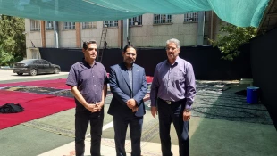 در آستانه برگزاری مراسم باشکوه وداع و تشییع پیکر مطهر رهبر معظم انقلاب،
دکتر زمانی از روند آماده‌سازی موکب و محل اسکان زائران در دانشکده شهید شمسی‌پور بازدید کرد.
 8