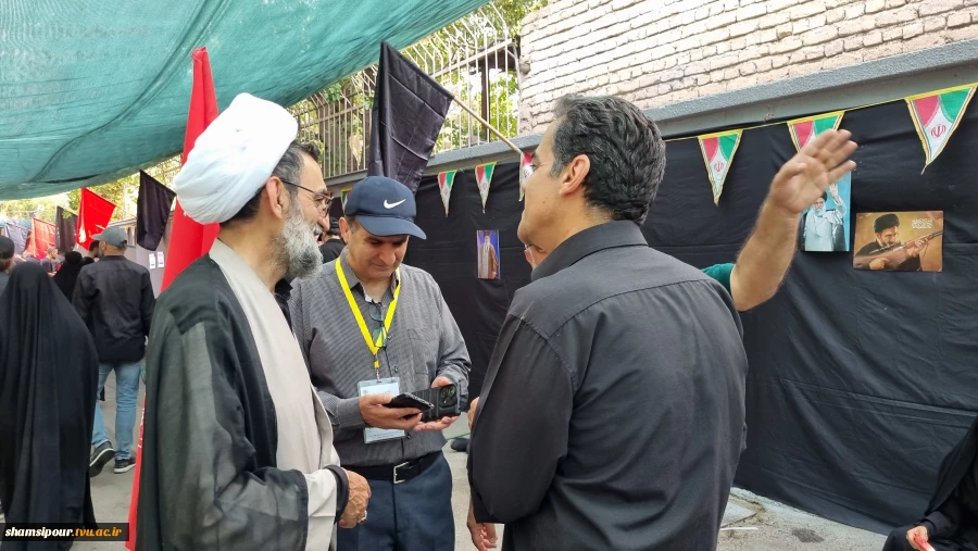 میزبانی دانشکده ملی مهارت شهید شمسی پوراز میهمانان مراسم وداع و تشییع رهبر شهید انقلاب اسلامی 3