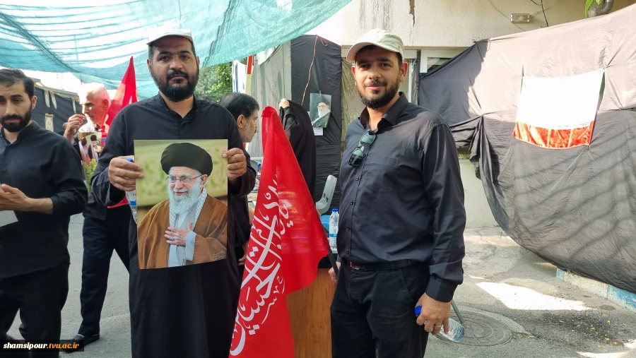 میزبانی دانشکده ملی مهارت شهید شمسی پوراز میهمانان مراسم وداع و تشییع رهبر شهید انقلاب اسلامی 5
