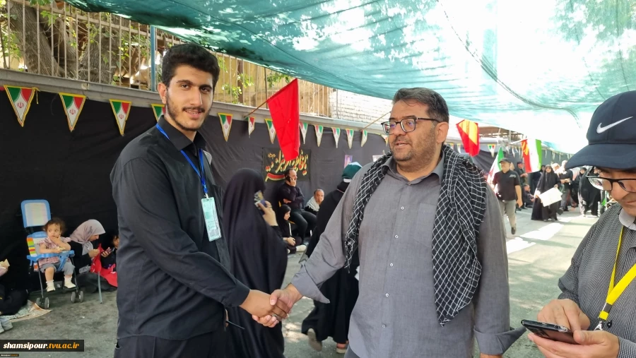 میزبانی دانشکده ملی مهارت شهید شمسی‌پور از میهمانان مراسم وداع و تشییع رهبر شهید انقلاب اسلامی 13