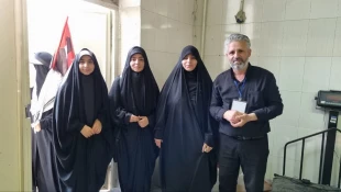 برپایی موکب خدمت‌رسانی دانشگاهیان دانشگاه ملی مهارت در مسیر وداع با رهبر شهید 7