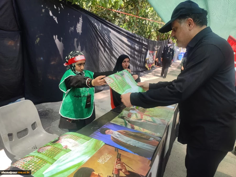 برپایی موکب خدمت‌رسانی دانشگاهیان دانشگاه ملی مهارت در مسیر وداع با رهبر شهید 8