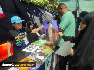 برپایی موکب خدمت‌رسانی دانشگاهیان دانشگاه ملی مهارت در مسیر وداع با رهبر شهید 9