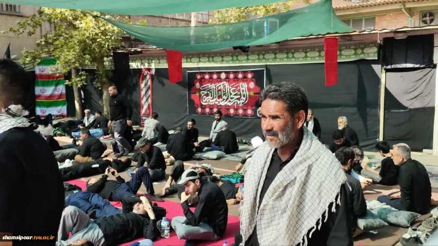 میزبانی دانشکده ملی مهارت شهید شمسی‌پور از میهمانان مراسم وداع و تشییع رهبر شهید انقلاب اسلامی 4