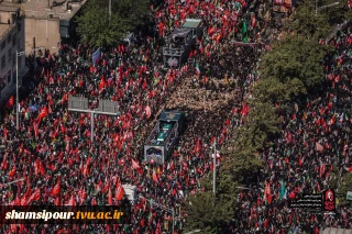 بیانیه حوزه مقاومت بسیج کارمندان دانشگاه ملی مهارت
به مناسبت آیین وداع و تشییع پیکر مطهر رهبر شهید، حضرت آیت‌الله العظمی امام سید علی خامنه‌ای (مدظله‌العالی)