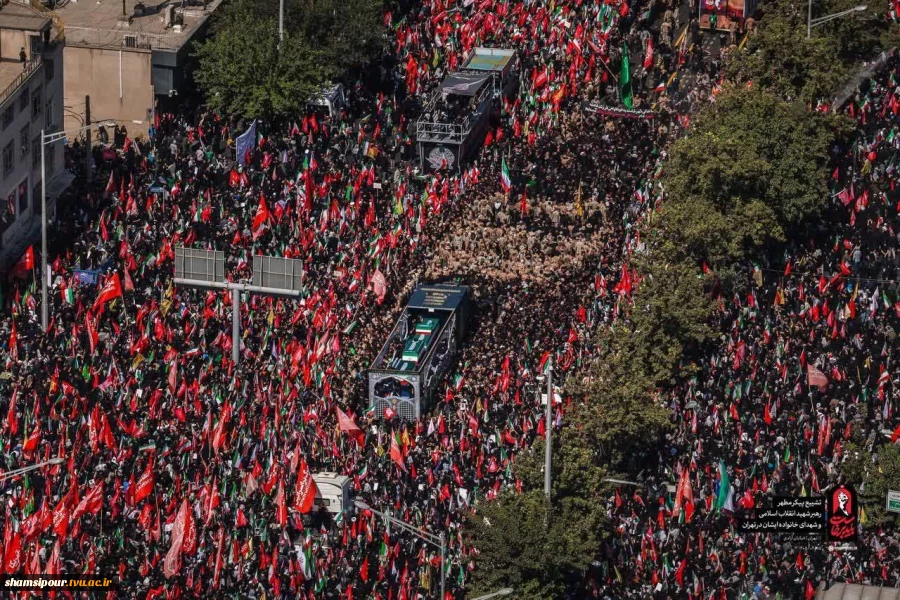 بیانیه حوزه مقاومت بسیج کارمندان دانشگاه ملی مهارت
به مناسبت آیین وداع و تشییع پیکر مطهر رهبر شهید، حضرت آیت‌الله العظمی امام سید علی خامنه‌ای (مدظله‌العالی) 2
