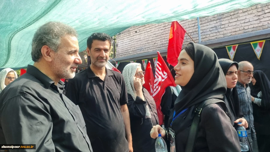 میزبانی دانشکده ملی مهارت شهید شمسی‌پور از میهمانان مراسم وداع و تشییع رهبر شهید انقلاب اسلامی 21