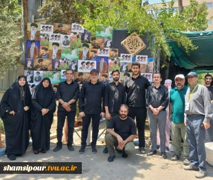 میزبانی دانشکده ملی مهارت شهید شمسی‌پور از میهمانان مراسم وداع و تشییع رهبر شهید انقلاب اسلامی 2