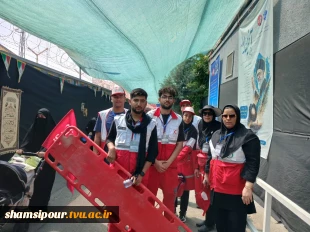 میزبانی دانشکده ملی مهارت شهید شمسی‌پور از میهمانان مراسم وداع و تشییع رهبر شهید انقلاب اسلامی 5